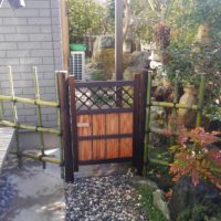 茂原市で竹垣